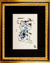 Harald Glööckler (1965 Maulbronn-Zaisersweiher). Blau-Schwarz