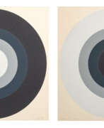Ursula Graeff-Hirsch ( 1929 ). Ursula Graeff-Hirsch (1929 Düsseldorf). Paar Grafiken, Disk A-73 und Disk B-73