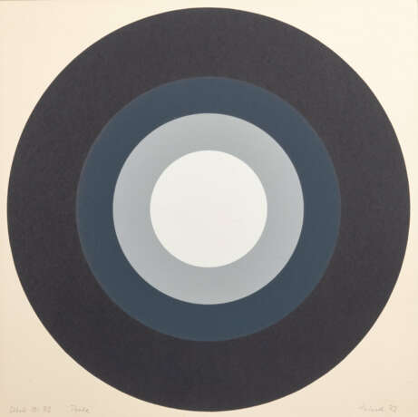 Ursula Graeff-Hirsch (1929 Düsseldorf). Paar Grafiken, Disk A-73 und Disk B-73 - Foto 2