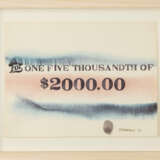 Edward Kienholz (1927 Fairfield, Washington - 1994 Hope, Idaho). 'For One Five Thousandth of $ 2000.00' - Foto 1