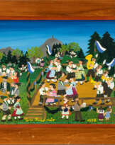 Lisa Kreitmeir (1935 Oberammergau). Das Waldfest