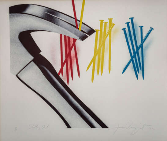 James Rosenquist (1933 Grand Folks, North Dakota - 2017 New York City). Pulling Out - фото 1