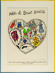 Niki de Saint-Phalle  (1930 Neuilly-sur-Seine - 2002 San Diego). Ausstellungsplakat, Kunst- und Ausstellungshalle der Bundesrepublik Deutschland, Bonn, 19.06. - 01.11.1992