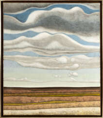 Gerhard Taubert (1928 Altenburg - 2012 Düsseldorf). 'Wolken über der Hochebene'
