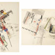Gerard Verdijk (1934 Boxmeer - 2005 Den Haag). Paar abstrakte Kompositionen - Аукционные цены