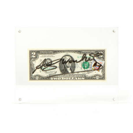 Andy Warhol (1928 Pittsburgh - 1987 New York). '2 Dollars' - Foto 1