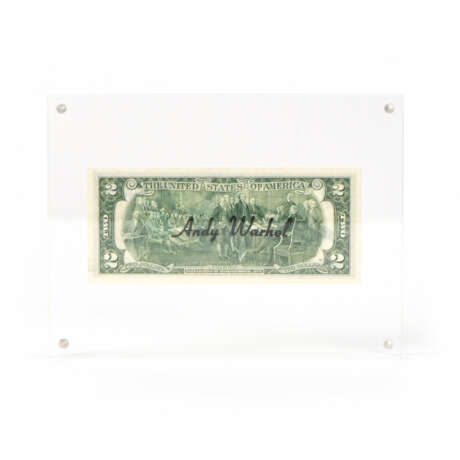 Andy Warhol (1928 Pittsburgh - 1987 New York). '2 Dollars' - photo 2