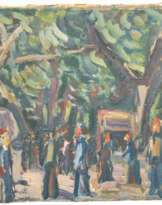 Alexander Wolfgang (1894 Arnstadt - 1970 Gera). 'Sonntagsausflug'