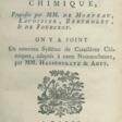 Lavoisier, A. L., G. de Morveau u. a. - Auction prices