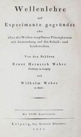 Weber,E.H. u. W. - фото 1