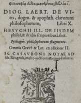 Diogenes Laertius.