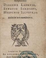 Diogenes Laertius.