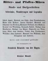 Hagen,F.H.v.d.