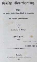 Badische Gewerbezeitung.