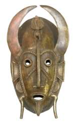 Bronze Vogelmaske der Senufo.
