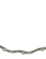 Collier mit 7 Brillanten.