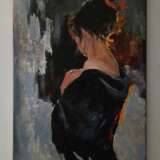 Сумерки Canvas on the subframe Acrylic paint Impressionism женский образ Portugal 2022 - photo 2