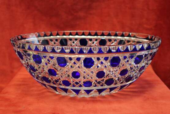 “A bowl glass 1-I floor. XX century” - photo 1
