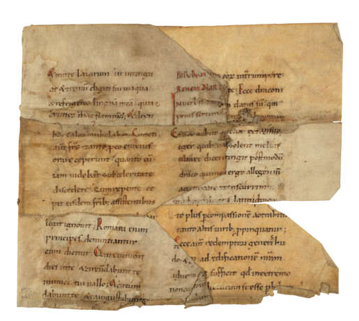 Fragments from a Carolingian Homiliary - фото 1