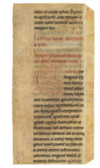 A fragment of a German Carolingian Bible