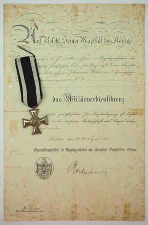 Preussen : Nachlass des Unteroffiziers Weber vom 3. Thüringischen Infanterie-Regiment No. 71 - Träger des Militärverdienstkreuzes. - photo 7