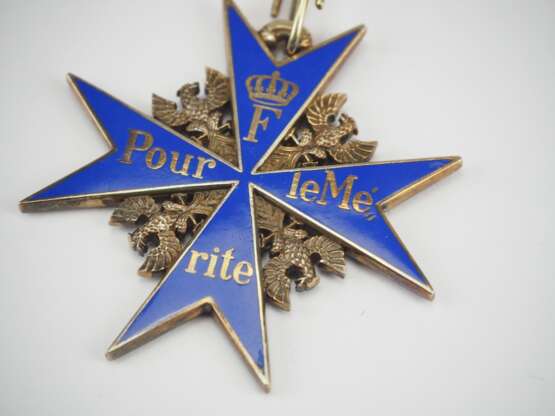 Preussen : Orden Pour le Mérite, für Militärverdienste - Godet. - Foto 3