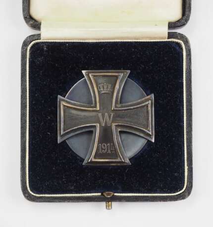 Preussen : Eisernes Kreuz, 1914, 1. Klasse, im Etui - Schraubscheibe. - photo 1