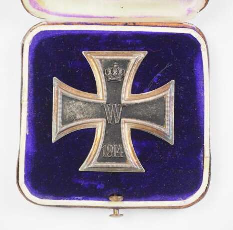 Preussen : Eisernes Kreuz, 1914, 1. Klasse, im Etui - WS. - photo 2