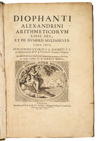 DIOPHANTUS of Alexandria (fl. A.D. 250) - photo 1