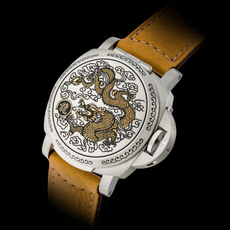 PANERAI, REF. PAM00840, SPECIAL EDITION MADE FOR THE YEAR OF THE DRAGON, LUMINOR SEALAND FOR PURDEY - фото 1