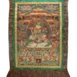 Thangka mit Darstellung Vaishravana - photo 1