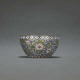 A RARE CLOISONN&#201; ENAMEL AND GILT-BRONZE `LOTUS` BOWL - фото 1