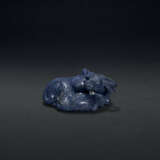 A LAPIS LAZULI ‘BUFFALO AND BOY’ GROUP - photo 1