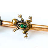AN AMAZING RUSSIAN BROOCH WITH FROG - фото 1