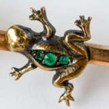 AN AMAZING RUSSIAN BROOCH WITH FROG - photo 4