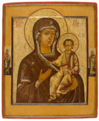 RUSSIAN ICON SHOWING THE MOTHER OF GOD SMOLENSKYA