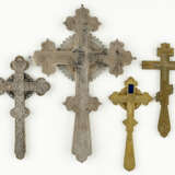 FOUR RUSSIAN BENEDICTION CROSSES - Foto 2