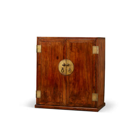 A SMALL HUANGHUALI KANG CABINET - photo 4