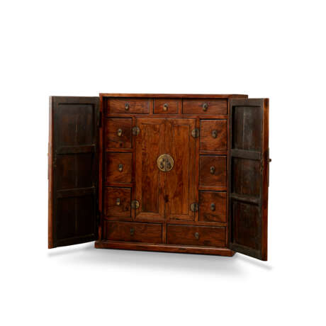 A SMALL HUANGHUALI KANG CABINET - photo 5