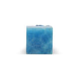 A BLUE GLASS ‘LION’ SQUARE SEAL - photo 3