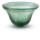 A MEROVINGIAN GREEN GLASS PALM CUP - photo 2