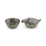 TWO PEWTER FOOD-WARMER AND COVER - фото 2