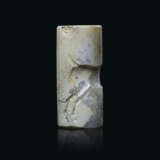 A GRECO-PERSIAN CALCIFIED CHALCEDONY CYLINDER SEAL WITH A GOAT - фото 4