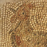 A ROMAN MARBLE MOSAIC OF A COCKREL - photo 2