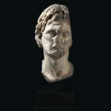A MONUMENTAL GREEK HEAD OF ALEXANDER THE GREAT - photo 7