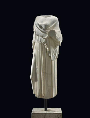 A ROMAN MARBLE ATHENA - Foto 3