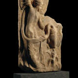 A ROMAN MARBLE RELIEF OF LEDA AND THE SWAN - photo 2