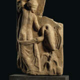 A ROMAN MARBLE RELIEF OF LEDA AND THE SWAN - photo 4