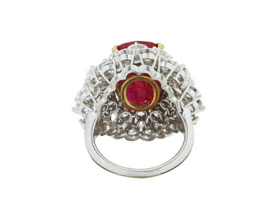 RUBY AND DIAMOND RING - Foto 5