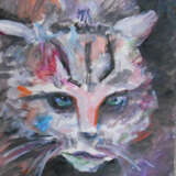 Gemälde „дикий кот“, Papier, 2022 - Foto 1